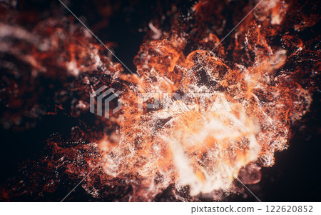 warm, flaming, fume 122620852