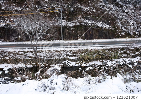 備後落合站的雪景 122621007