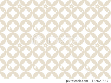 Simple Shippo and cherry blossom background material Simple Shippo and cherry blossom background material 122621387