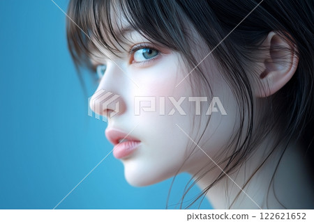 Beautiful skin for women and skin care “AI generated images” 122621652