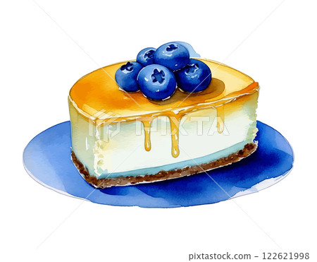 人工智慧生成的莓果起司蛋糕插圖 人工智慧生成的莓果起司蛋糕插圖 122621998