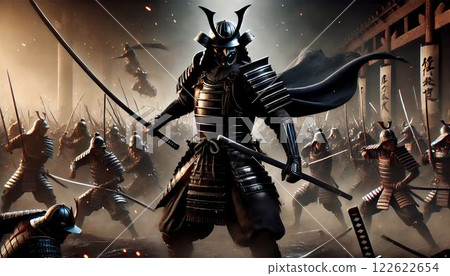 A jet-black warrior who rules the battlefield A jet-black warrior who rules the battlefield 122622654