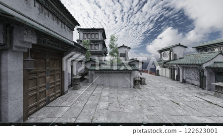 Chinese style building 122623001