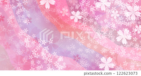 Sakura spring background paper background 122623073