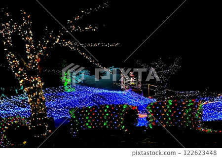 Christmas illuminations at Chiryu Shinchi Dream Park Christmas illuminations at Chiryu Shinchi Dream Park 122623448