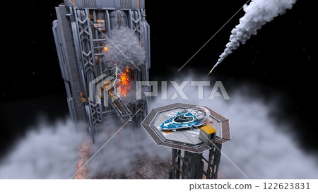 太空船機庫受到攻擊 122623831