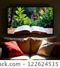 Cozy Weekend Living Room Scene 122624515