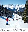 Inclusive Adventure at a Ski Resort 122624523