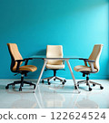 Stylish Modern Office Workspace 122624524