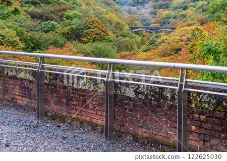 [Gunma Prefecture] Usui Third Bridge and Megane Bridge in Autumn 122625030