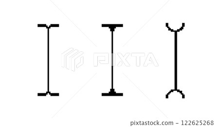 Linear icon for text editing and formatting. Linear icon for text editing and formatting. 122625268