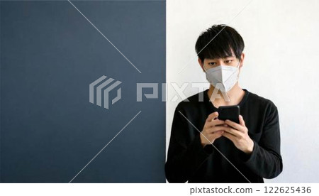 非法打工,智慧型手機,互聯網,誹謗,SNS,面具,男人 非法打工,智慧型手機,互聯網,誹謗,SNS,面具,男人 122625436