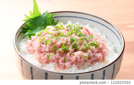 Negitoro on a bowl 122625501