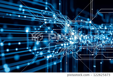 Abstract futuristic technological background. Abstract futuristic technological background. 122625873