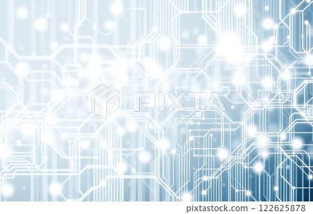 Abstract futuristic technological background. 122625878