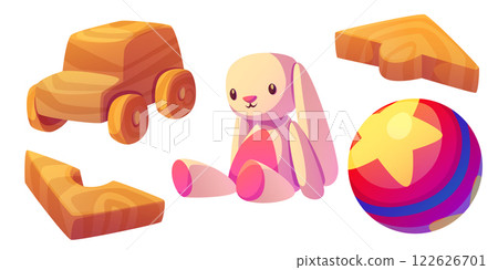 Wooden toy collection Wooden toy collection 122626701