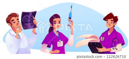 Medical staff characters 122626710
