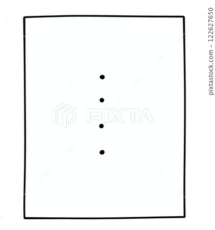 簡潔清爽的垂直名片6 122627650