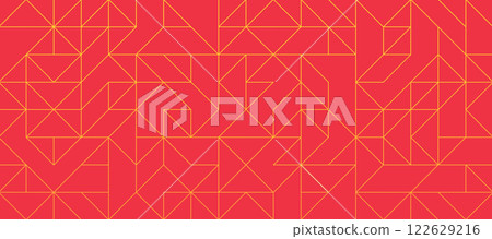 幾何抽像三角形紋理日式圖案背景 122629216