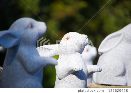 Udo Shrine Rabbit Stone Lantern Udo Shrine Rabbit Stone Lantern 122629428