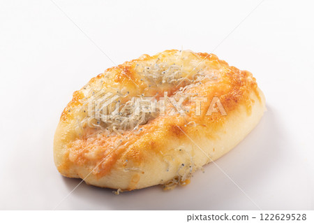 Whitebait and cod roe, bread 122629528