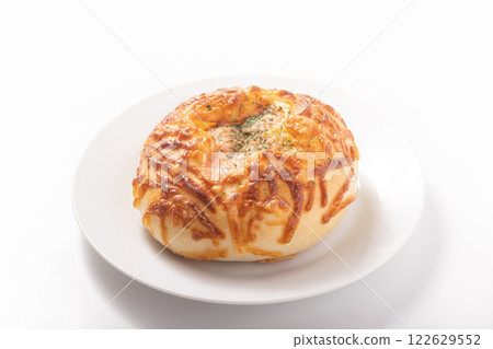 Cod roe cheese bread 122629552