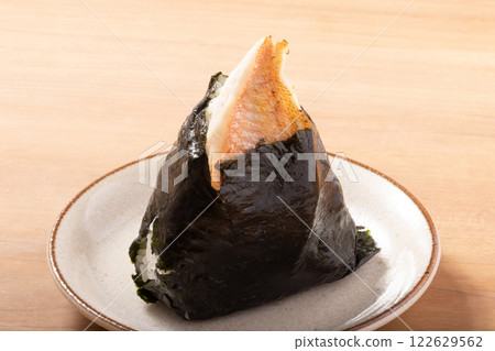 Blackthroat seaperch rice ball Blackthroat seaperch rice ball 122629562
