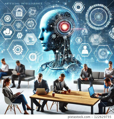 AI Artificial Intelligence Cutting Edge 122629735