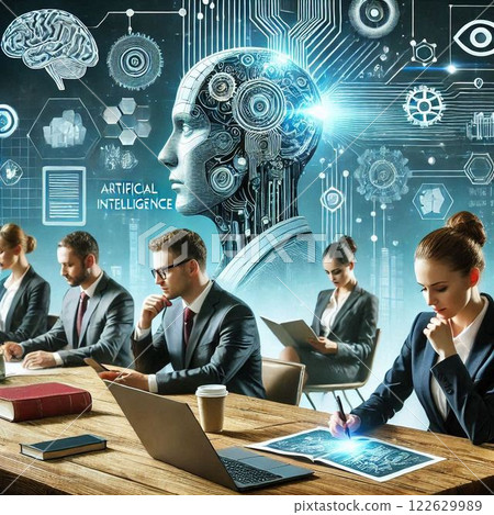 AI Artificial Intelligence Cutting Edge AI Artificial Intelligence Cutting Edge 122629989