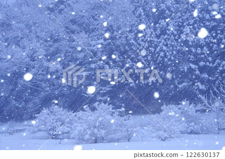 Piling snow Piling snow 122630137