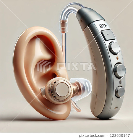 助聽器,耳內式和耳背式 助聽器,耳內式和耳背式 122630147