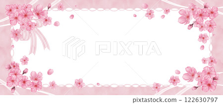 櫻花粉紅框（橫粉紅框） 122630797