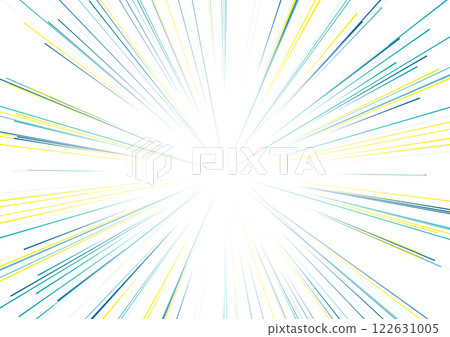 Green and yellow concentrated line background material Green and yellow concentrated line background material 122631005