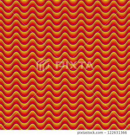 Groovy wave seamless pattern. Background cartoon vintage Groovy wave seamless pattern. Background cartoon vintage 122631366