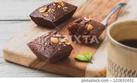 看起來美味的布朗尼 122632432
