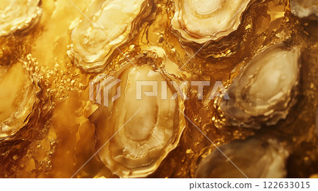 卡通牡蛎插画 122633015