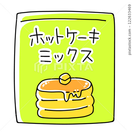 A simple, light pancake mix with a solid coating A simple, light pancake mix with a solid coating 122633469