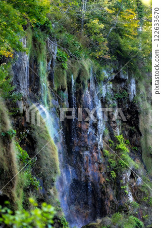 Waterfall in Plitvice National Park, Croatia 122633670