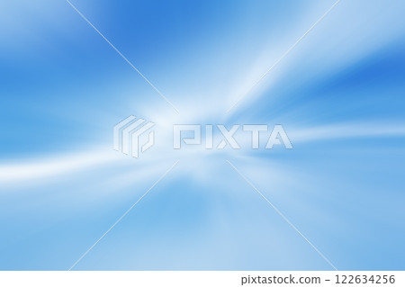 Blue background material, fantasy, gradation, abstract image, 122634256