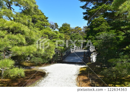 Kyoto Imperial Palace Oshii Garden Bridge Kyoto Imperial Palace Oshii Garden Bridge 122634363