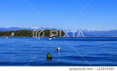 View of Toda Bay and Mt. Fuji from Toda 122635095