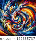 Colorful vortex 122635737