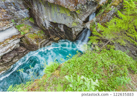 Gudbrandsjuvet gorge in Norway 122635883