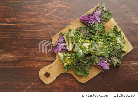 Petit Vert on a cutting board 122636150