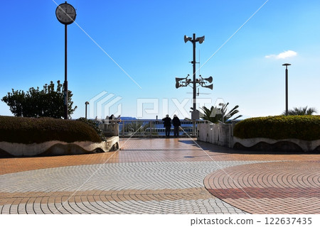 熱海市：面對熱海海岸和藍天的陽光甲板 122637435