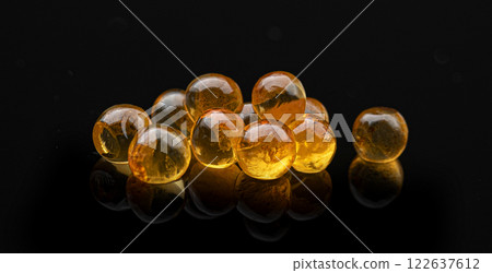 Red caviar isolated on black background, premium salmon caviar close-up, full depth of field, macro Red caviar isolated on black background, premium salmon caviar close-up, full depth of field, macro 122637612