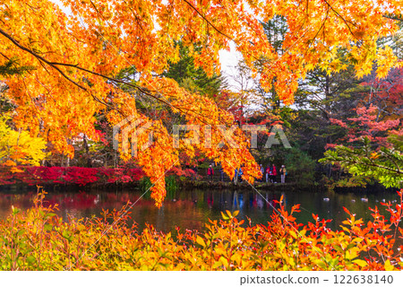 【長野縣】雲柏池的紅葉 - 倒映在湖面上的秋色 122638140