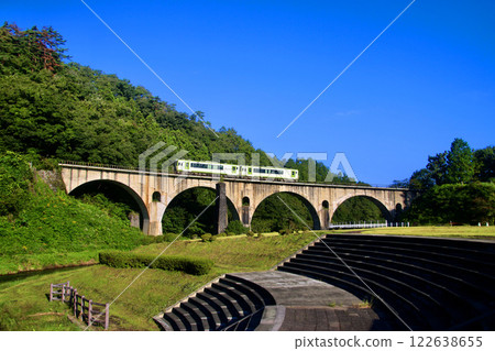 眼鏡橋與銀河鐵道（岩手縣遠野市） 122638655