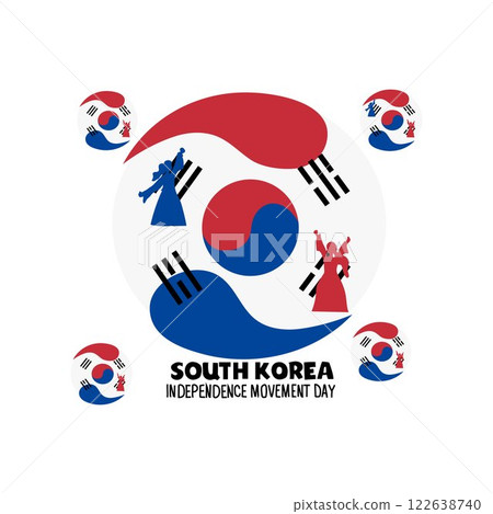 korean march 1st movement poster  122638740