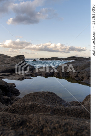 Tidal pools on the coast of Jogashima Tidal pools on the coast of Jogashima 122639056